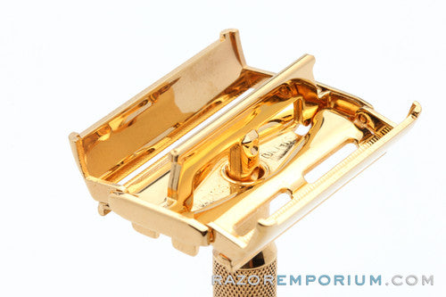 1947-51 Gillette TTO Milord Safety Razor 24K Gold Revamp