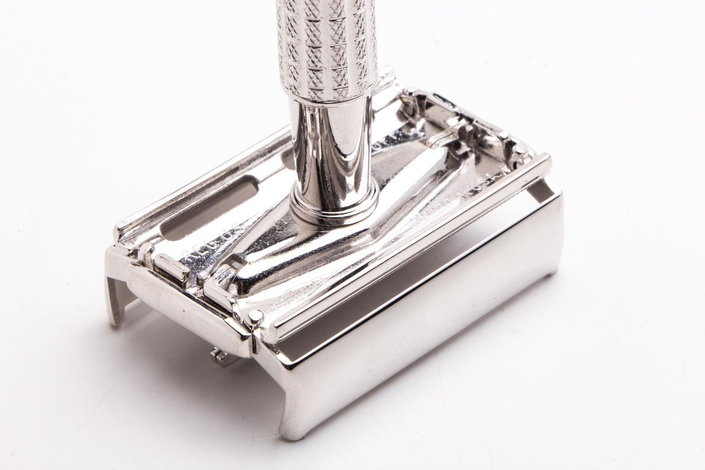 1958 D1 Gillette Super Speed Flare Tip Safety Razor | Rhodium Revamp
