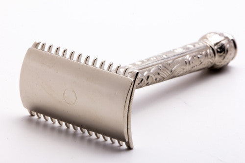 1910's Gillette ABC Pocket Edition Floral Handle | Nickel Revamp