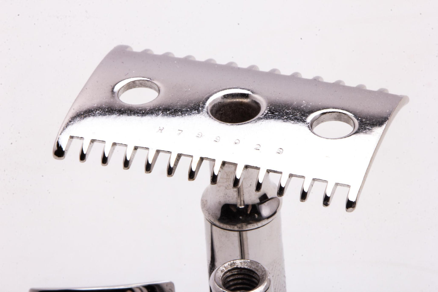 1919 Gillette Single Ring Double Edge Safety Razor Set | Rhodium Revamp