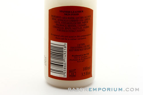 Geo F. Trumper | Spanish Leather Pre/Post Skin Food 3.5oz