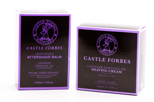 Castle Forbes Essential Oil Shaving Cream - Lavender