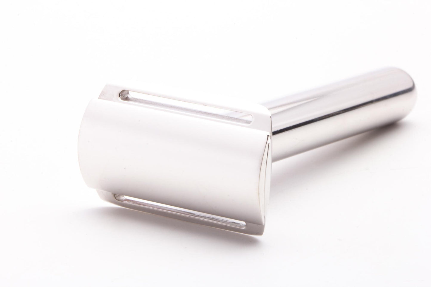 Hone Type 15 Stainless Steel Double Edge Safety Razor | Rhodium Revamp