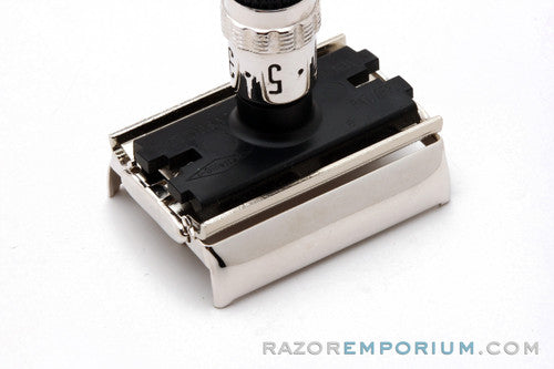 1977 Gillette Super Adjustable "Black Beauty" Safety Razor Rhodium Revamp
