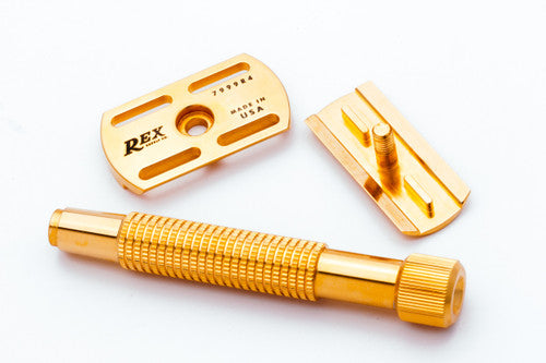 Rex Supply Co. | Envoy XL Stainless Steel 3 Piece Double Edge Razor