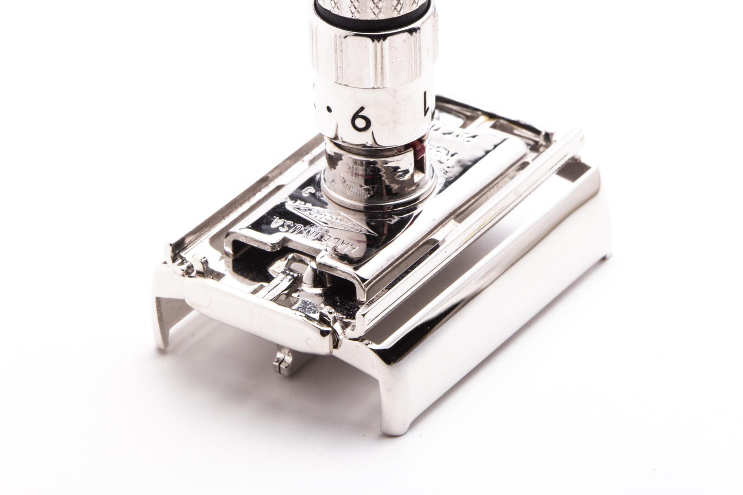 1959 E3 Gillette Fatboy Adjustable Double Edge Safety Razor | Rhodium Revamp