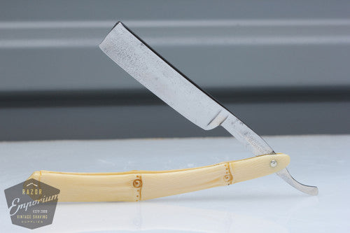 5/8" Shapleigh Hardware Half Hollow Straight Razor | Square Point