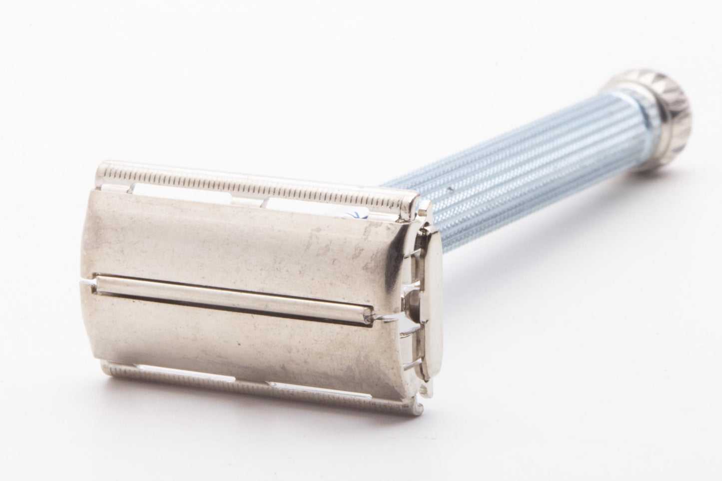 1967 M1 Gillette Blue Star Lady Gillette DE Safety Razor | Orginal Condition