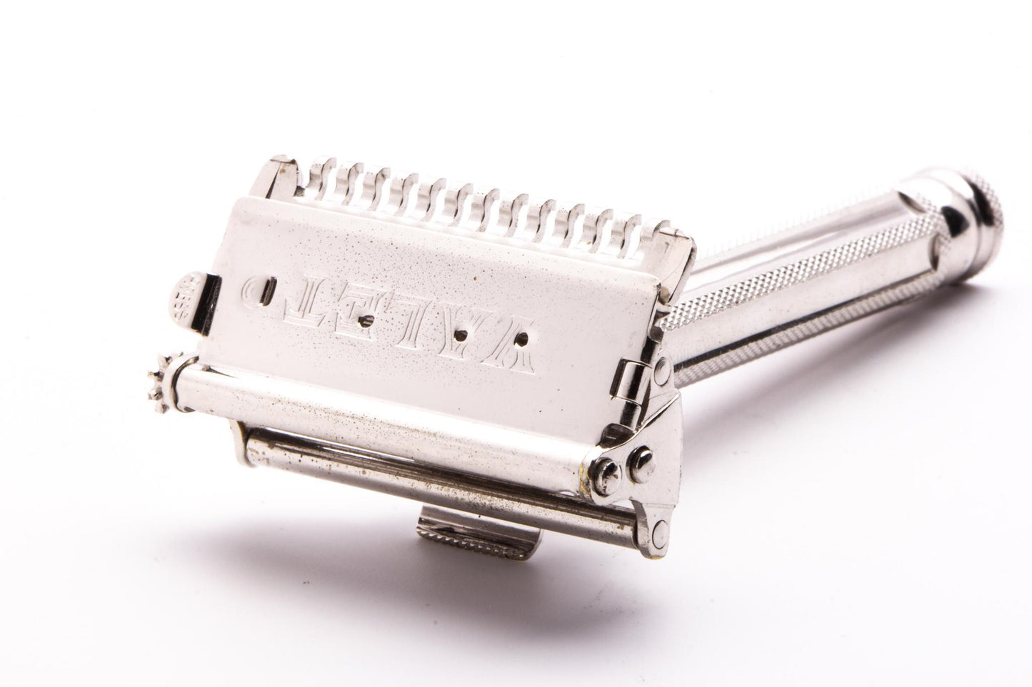 1940's Valet Auto-Strop Razor | Rhodium Revamp