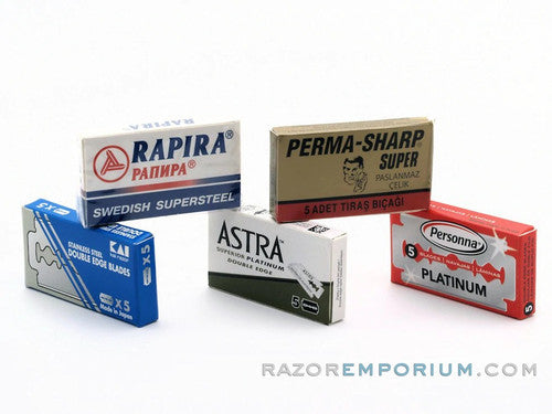 NEW Sensitive Skin Safety Razor Wet Shave Kit