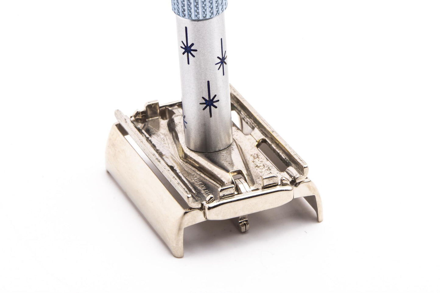 1970 P1 Gillette Lady Blue Star Double Edge Safety Razor | Original Condition
