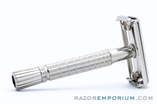 1962 Gillette Flair Tip Super Speed DE Safety Razor - H4
