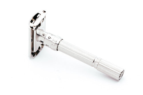 1965 Gillette Slim Adjustable Safety Razor Nickel Revamp
