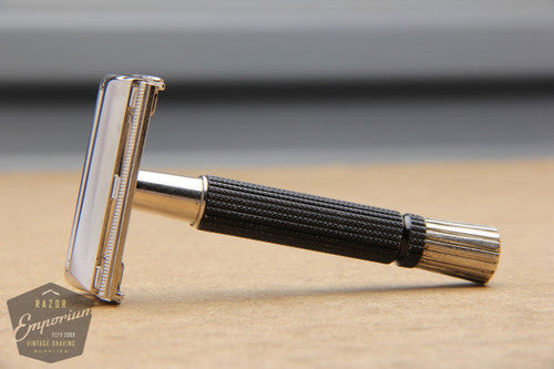 Gillette 1973 Black Handle Super Speed Safety Razor - T1