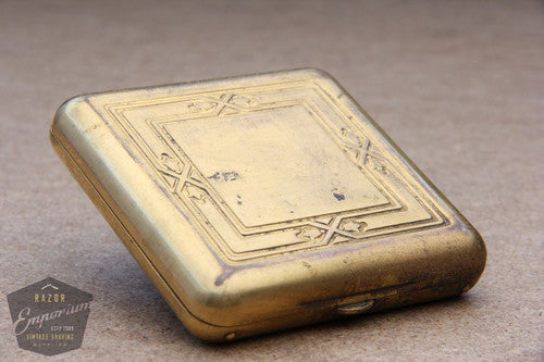 Gillette 1922 New Improved Tuckaway Style Travel DE Safety Razor Set - FORD Wichita Falls, TX