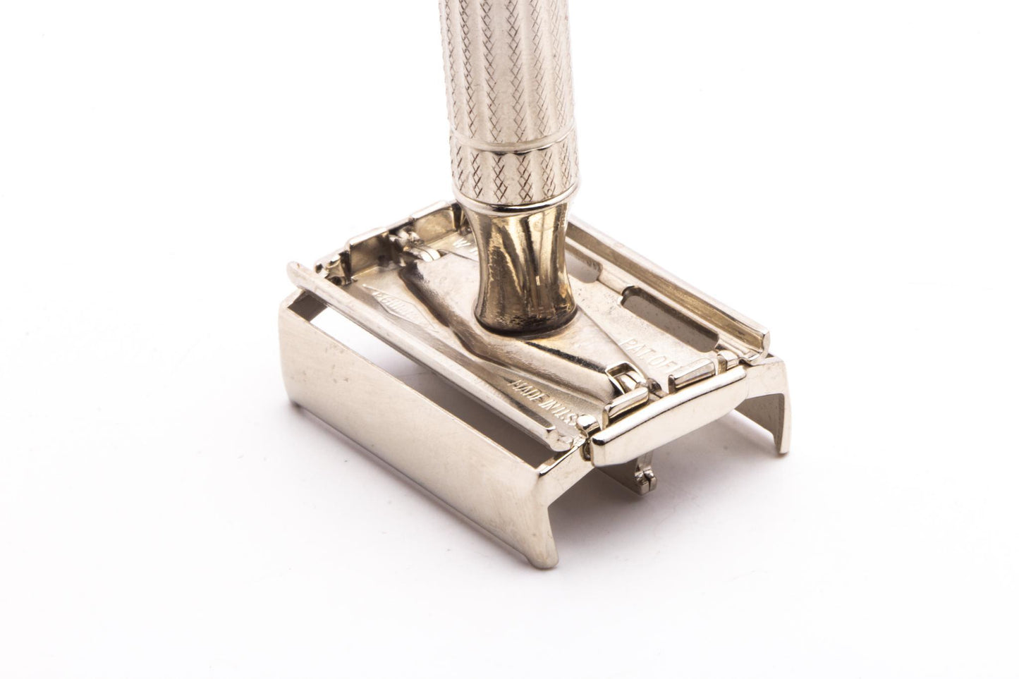 1951 W1 Gillette Aristocrat Double Edge Safety Razor | Factory Nickel Revamp
