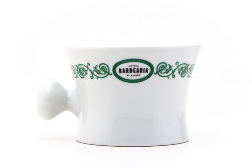 Antiga Barbearia de Bairro Porcelain Shaving Mug Principe Real (Green)