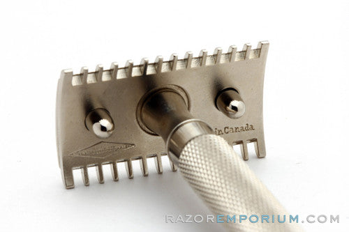 1920's Gillette Old Type Ball End Replica Handle Double Edge Safety Razor | Made in Canada