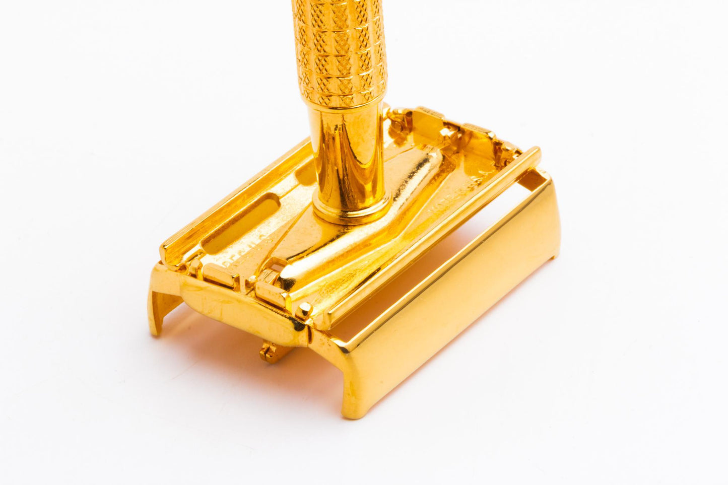 1957 C1 Gillette Flare Tip Regular Super Speed Safety Razor | 24k Gold Revamp