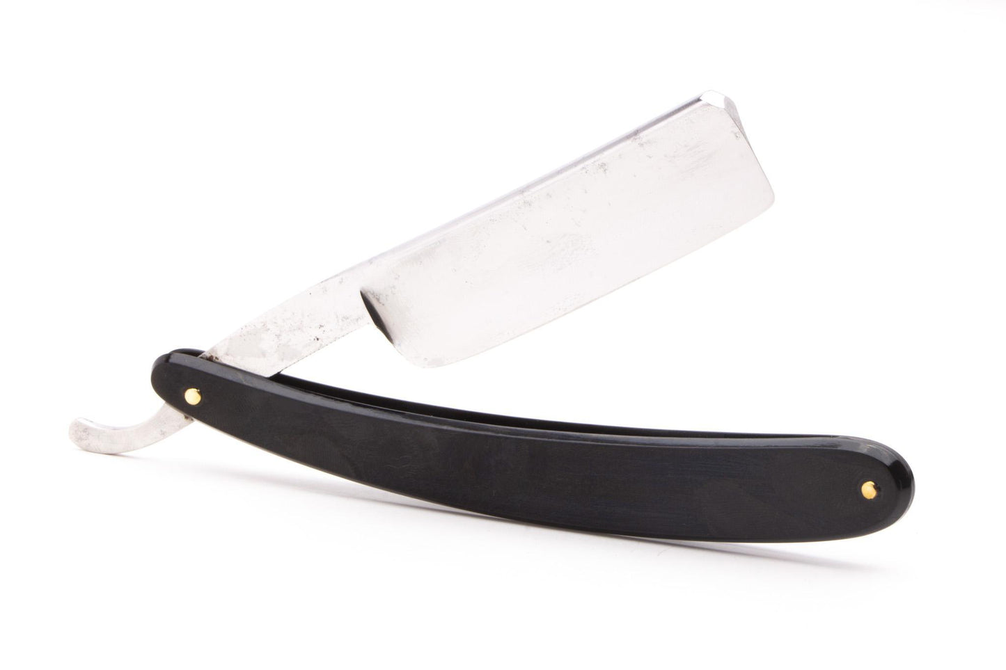 7/8" Filarmonica 14 Especial Jose Monserrat Pou Straight Razor With Black Scales