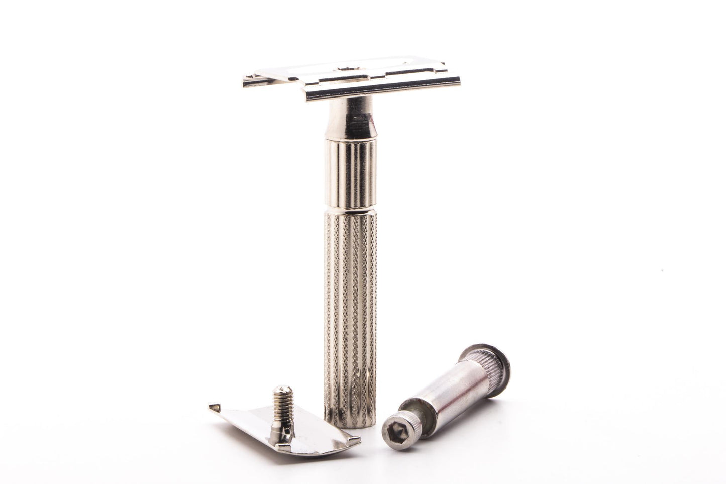 1958 D4 Gillette Psycho Tech Double Edge Safety Razor With After Market Key | Made in England