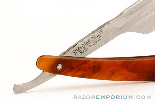 7/8'' 6000 Hoshi Tombo Tokyo Riki Co Straight Razor | Japan