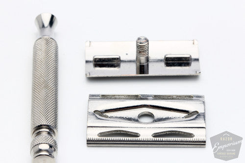 Gillette 1940s Ball End Tech Safety Razor