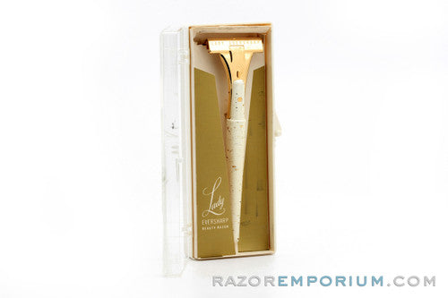 1960s Schick Lady Eversharp Injector Safety Razor Set