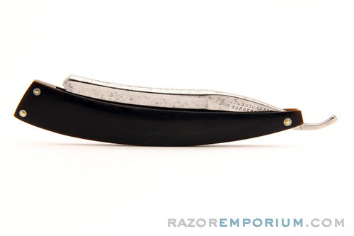 6/8" Wade & Butcher Straight Razor | Black Horn Scales Sheffield, England