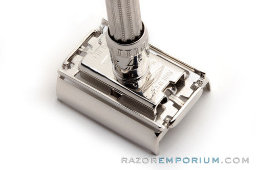 1962 Gillette Slim Adjustable Safety Razor H Rhodium Revamped