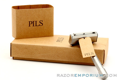 PILS 101NE Stainless Steel Matte Finish Double Edge Razor Revamp