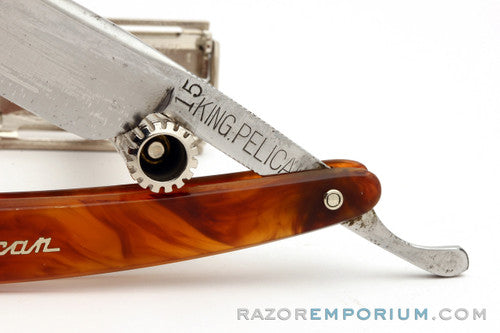 5/8" King Pelican 15 Nippon Kamisori Straight Razor | Osaka Nichiri Tokyo Japan
