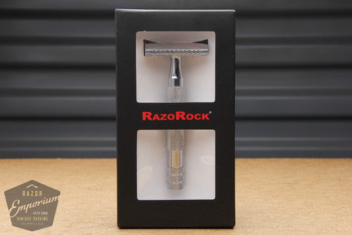 RazoRock Mission 3-Piece Double Edge (DE) Safety Razor