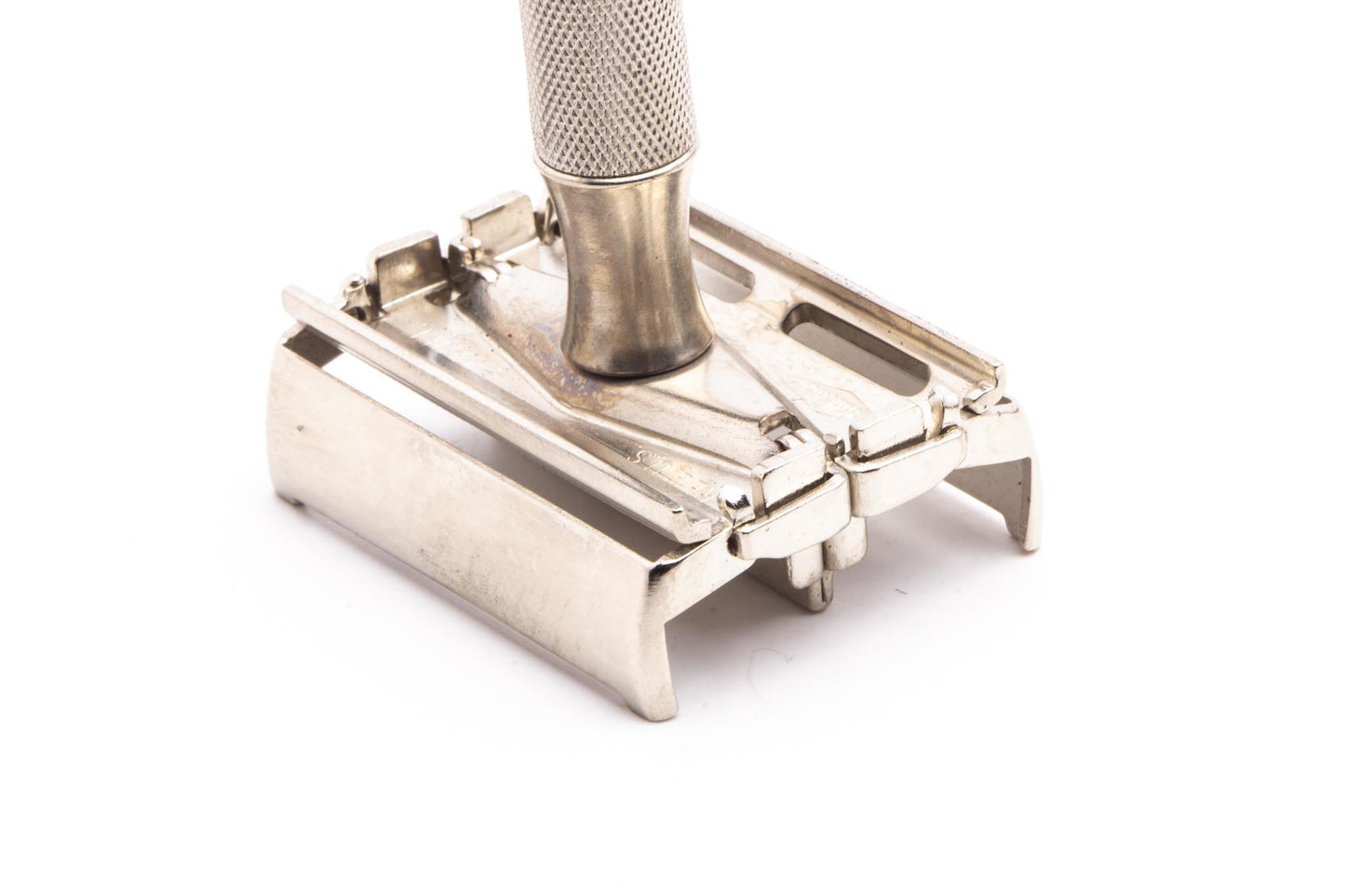 1940's Gillette TTO Milord Double Edge Safety Razor | Factory Nickel Revamp