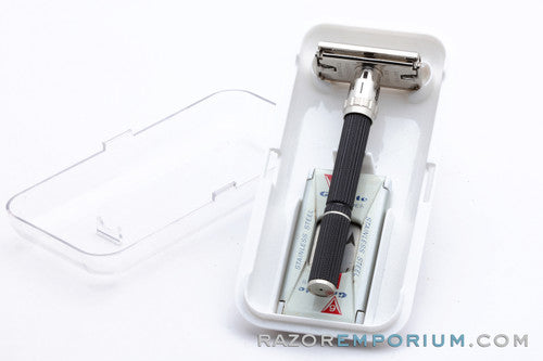 1969 Gillette Super 109 Long Handle Super Adjustable DE Safety Razor 01