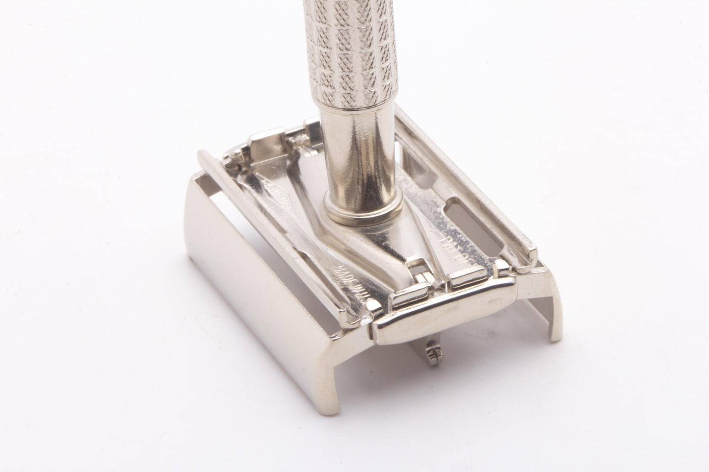 1957 C1 Gillette Flare Tip Super Speed Safety Razor | Factory Nickel Revamp