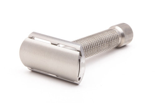 Rex Supply Co. | Envoy Three Piece Stainless Steel Double Edge Safety Razor