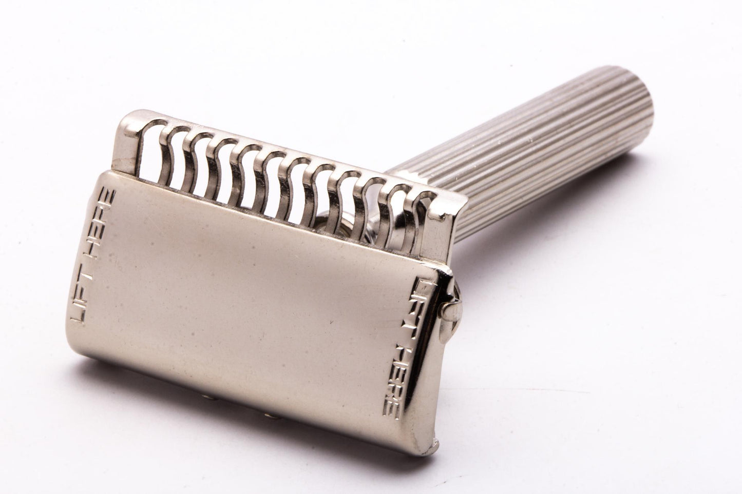 1914 Ever Ready Single Edge Safety Razor | Factory Nickel Revamp