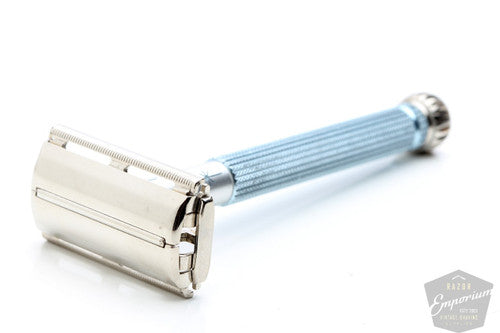 Gillette 1962 Blue Star Lady GIllette Double Edge Safety Razor