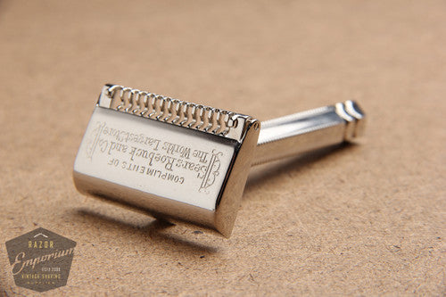 Ever-Ready 1912 Style Single Edge Safety Razor * Revamped - Nickel