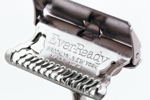1930s Ever Ready 1912 SE Safety Razor - Factory Nickel