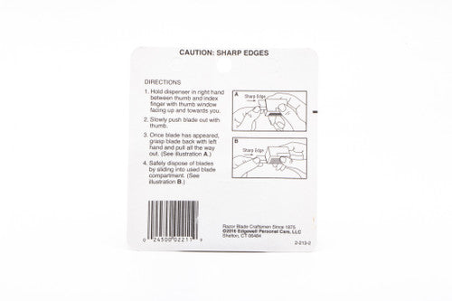 Gem Single Edge Super Stainless Steel Blades (10)