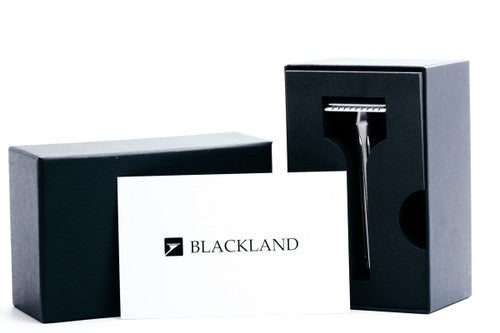 Blackland Blackbird Stainless Steel DE Safety Razor - 101mm