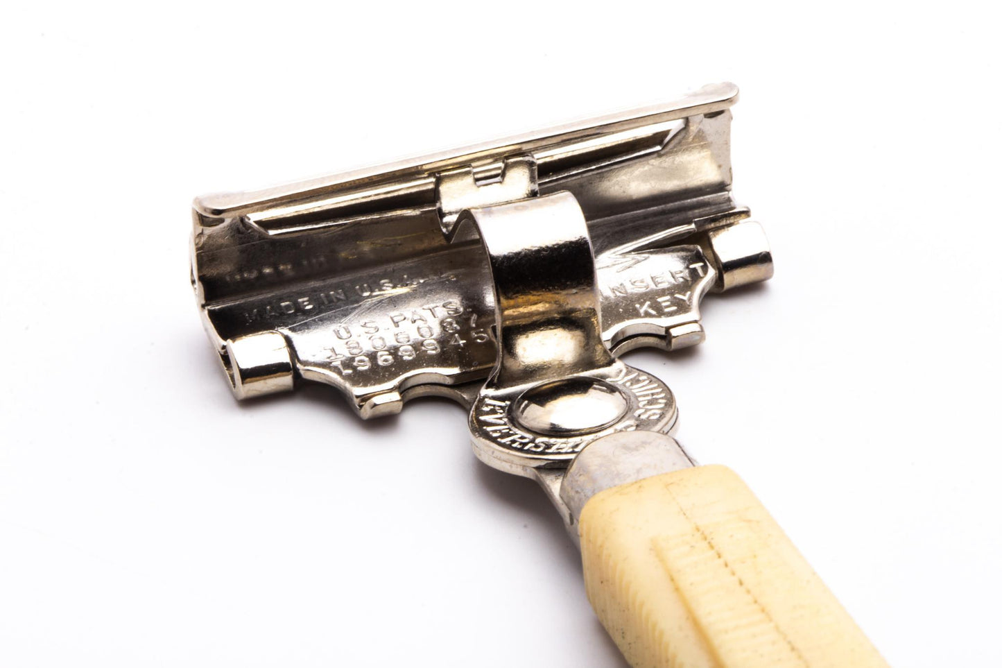 1950's Eversharp Schick Injector Razor Set with Case & Blades | Original Condition