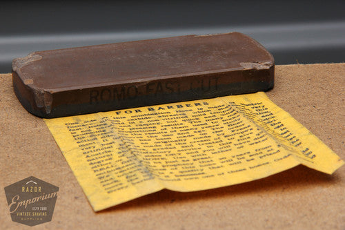 2 1/16" x 4 8/16" Carborundum Straight Razor Sharpening Stone