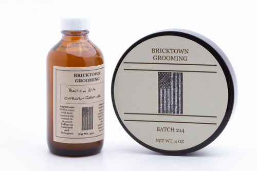 Bricktown Grooming Shave Soap | Batch 214 Citrus + Jasmine