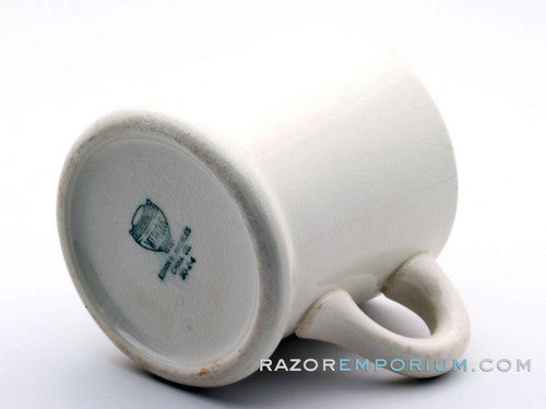 Edwin M. Knowles Vitreous White Shave Mug