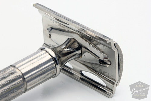 Gillette 1940s Fat Handle Tech (DE) Safety Razor