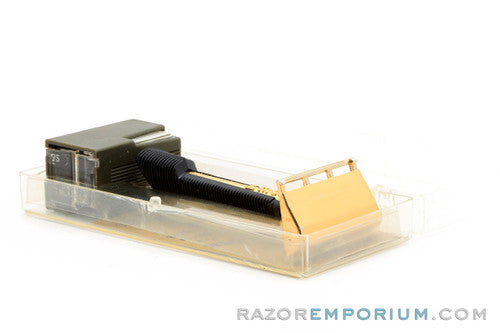 1950's Gem Push Button Single Edge Safety Razor Set