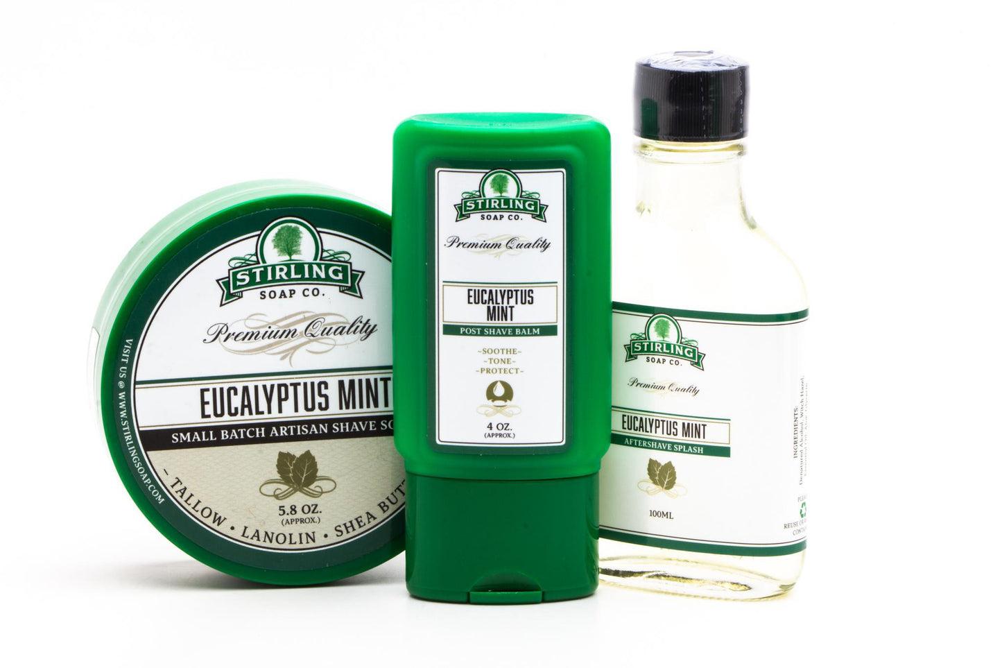 Stirling Soap Co | Eucalyptus Mint Shave Soap